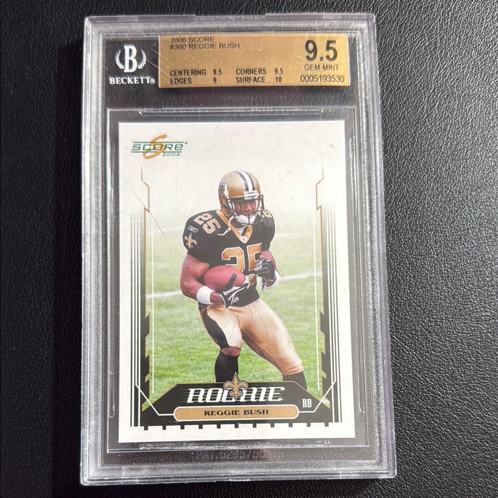 Reggie Bush Rookie Card 2006 Score 9.5 Gem Mint Beckett